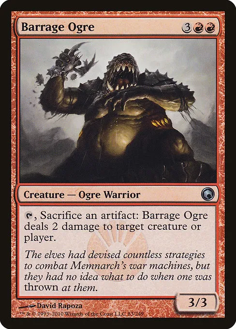 Barrage Ogre · Scars of Mirrodin 83/249
