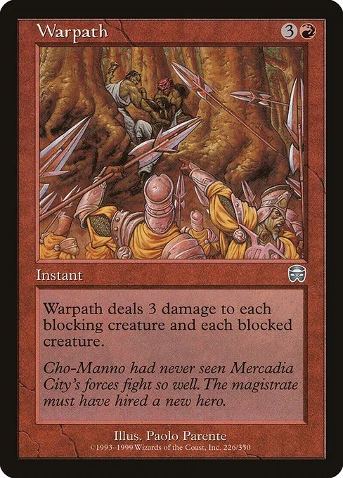 Warpath · Mercadian Masques 226/350