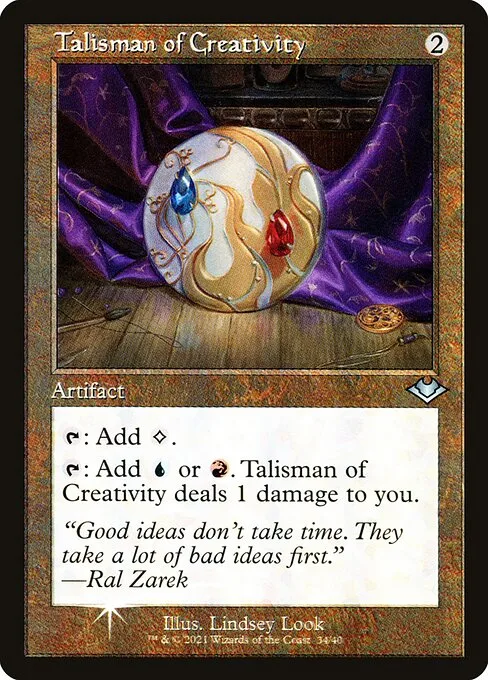 Talisman of Creativity · Modern Horizons 1 Timeshifts 34/40