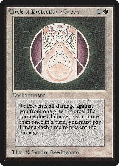 Circle of Protection: Green · Limited Edition Beta 12/302