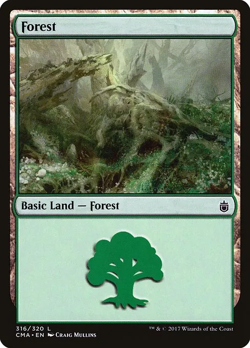 Forest · Commander Anthology 316/320