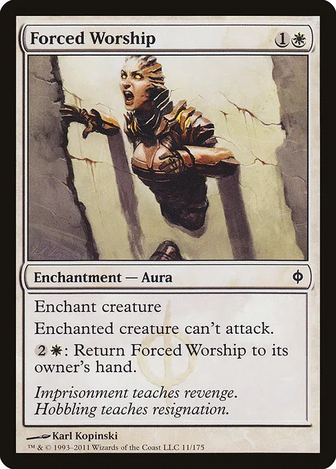 Forced Worship · New Phyrexia 11/175