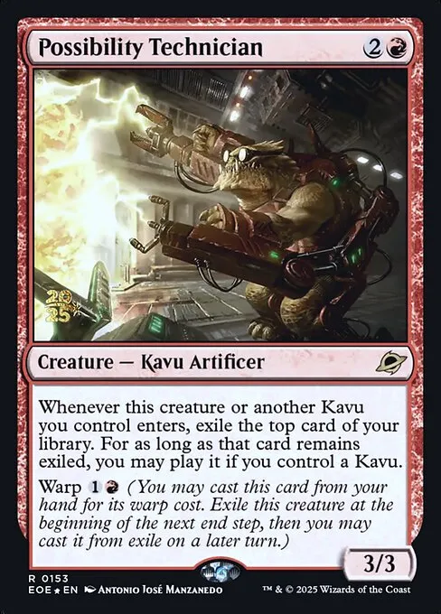 Possibility Technician · Edge of Eternities Promos 153s/160
