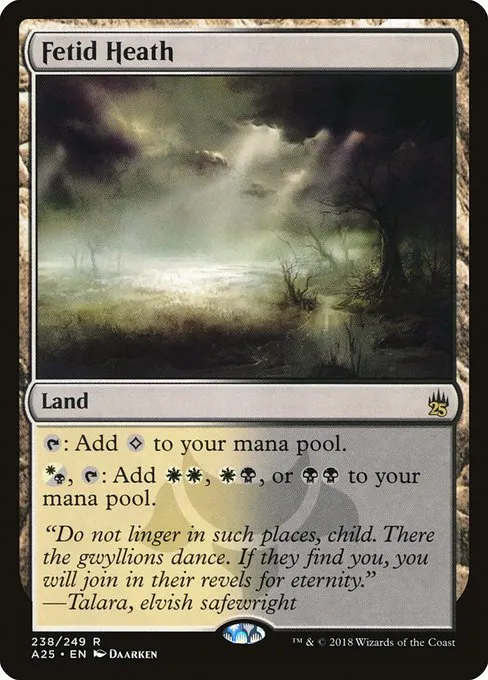 Fetid Heath · Masters 25 238/249
