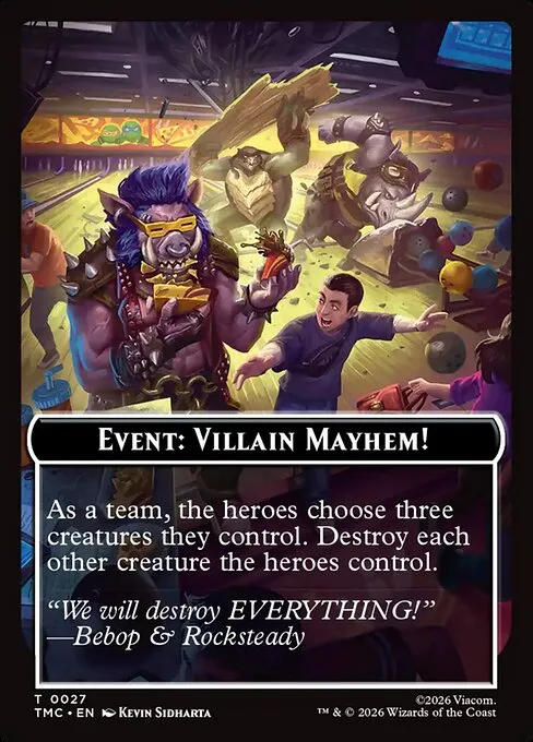 Event: Villain Mayhem! · Teenage Mutant Ninja Turtles Eternal Tokens 27/31