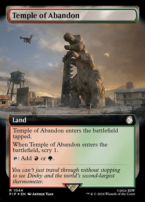 Temple of Abandon · Fallout 1044/1068