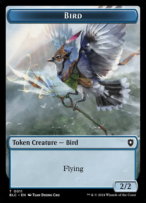Bird · Bloomburrow Commander Tokens 11/41