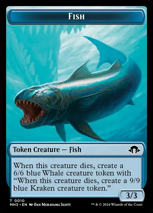 Fish · Modern Horizons 3 Tokens 10/43