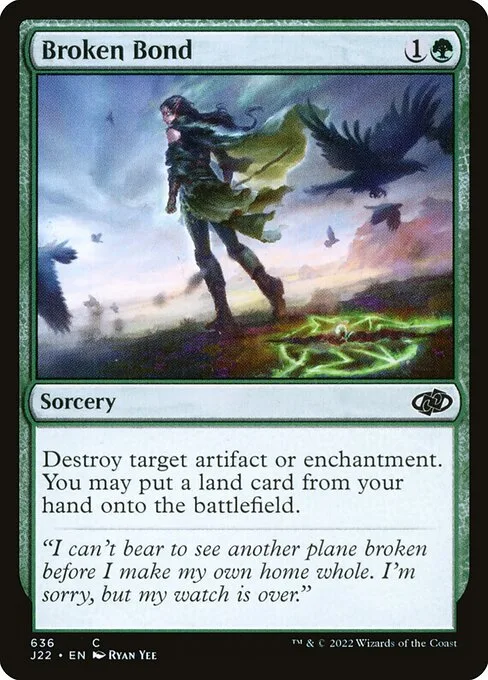 Broken Bond · Jumpstart 2022 636/835