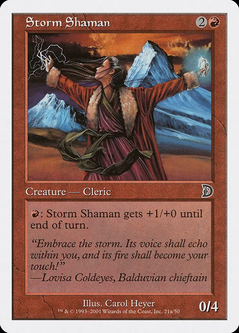 Storm Shaman · Deckmasters 21a/58