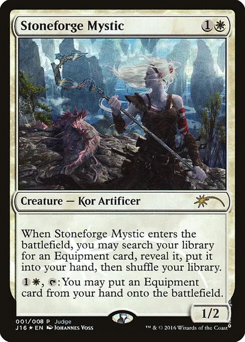 Stoneforge Mystic · Judge Gift Cards 2016 1/8