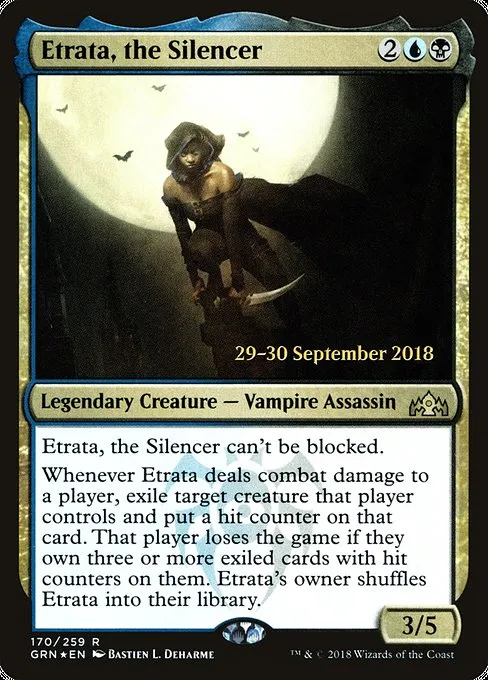 Etrata, the Silencer · Guilds of Ravnica Promos 170s/84