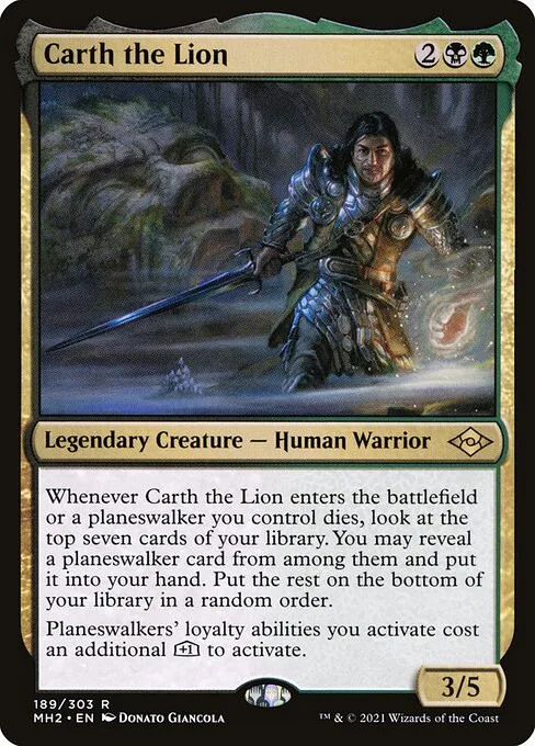 Carth the Lion · Modern Horizons 2 189/493