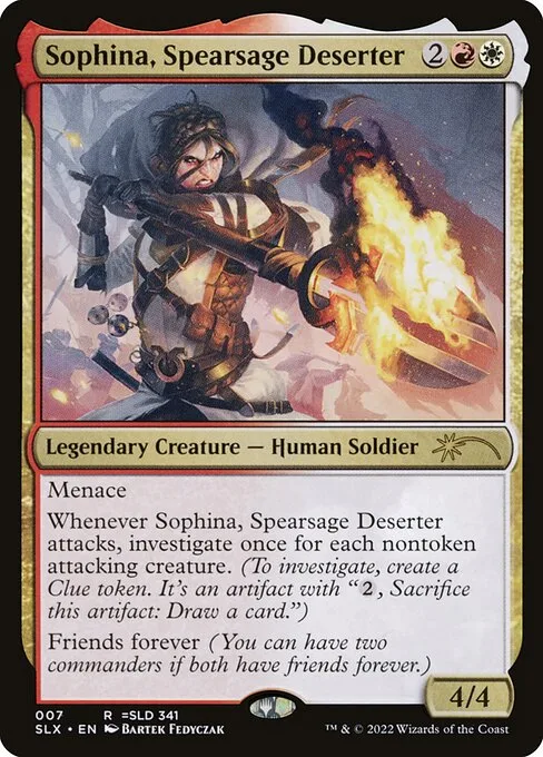 Sophina, Spearsage Deserter · Universes Within 7/30