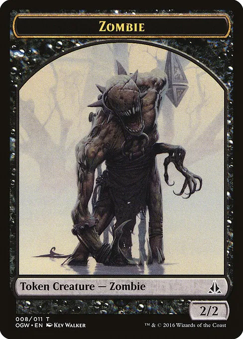 Zombie · Oath of the Gatewatch Tokens 8/11