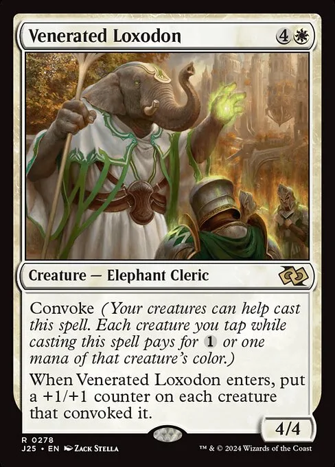 Venerated Loxodon · Foundations Jumpstart 278/779