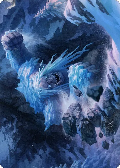 Icehide Troll // Icehide Troll · Kaldheim Art Series 46/81