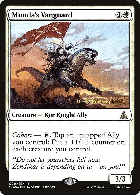 Munda's Vanguard · Oath of the Gatewatch Promos 29s/65