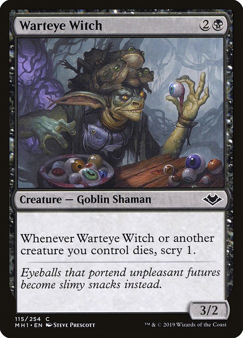 Warteye Witch · Modern Horizons 115/255