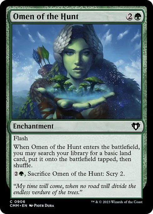 Omen of the Hunt · Commander Masters 906/1067