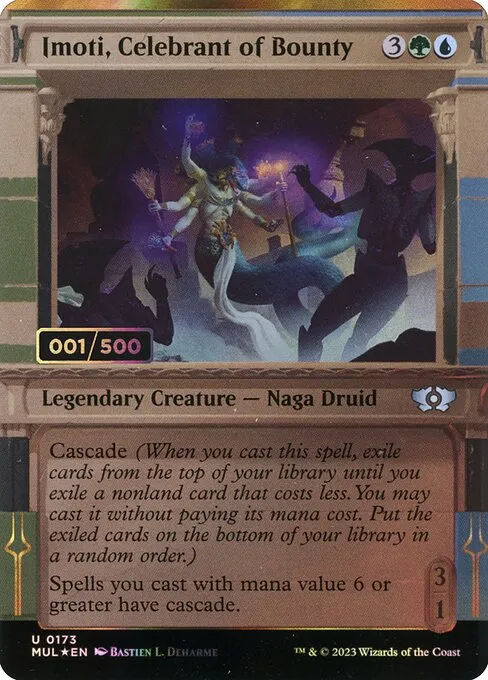 Imoti, Celebrant of Bounty · Multiverse Legends 173z/261