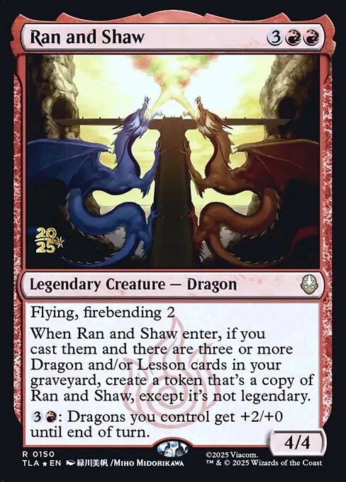 Ran and Shaw · Avatar: The Last Airbender Promos 150s/80