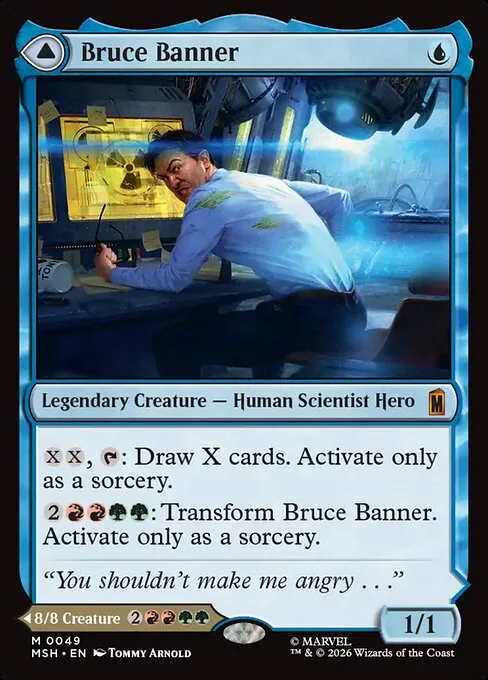 Bruce Banner // The Incredible Hulk · Marvel Super Heroes 49/24