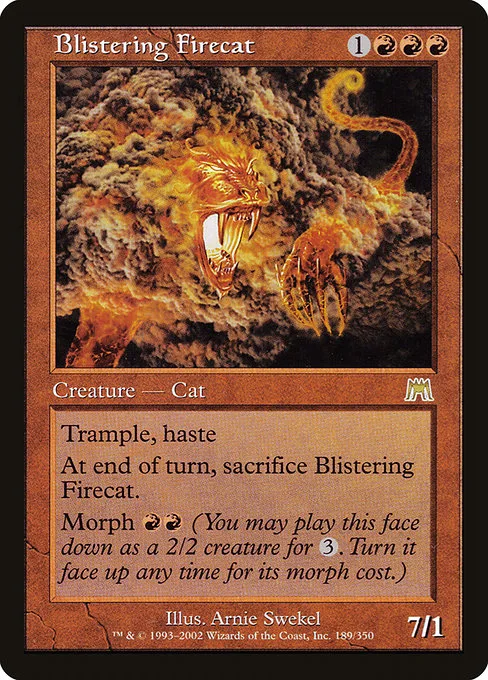 Blistering Firecat · Onslaught 189/351