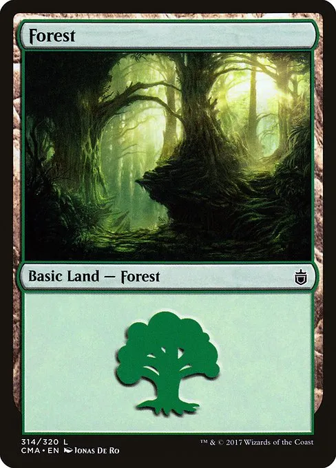 Forest · Commander Anthology 314/320