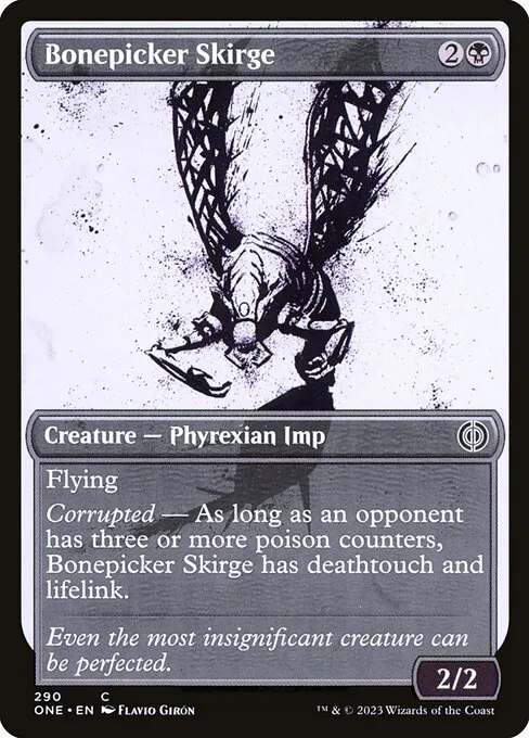 Bonepicker Skirge · Phyrexia: All Will Be One 290/479