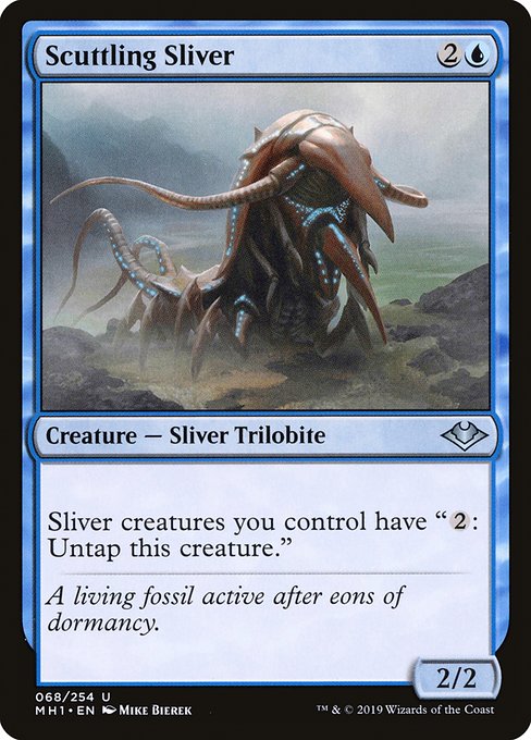 Scuttling Sliver · Modern Horizons 68/255
