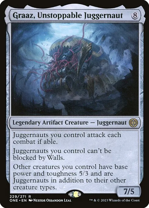 Graaz, Unstoppable Juggernaut · Phyrexia: All Will Be One 229/479