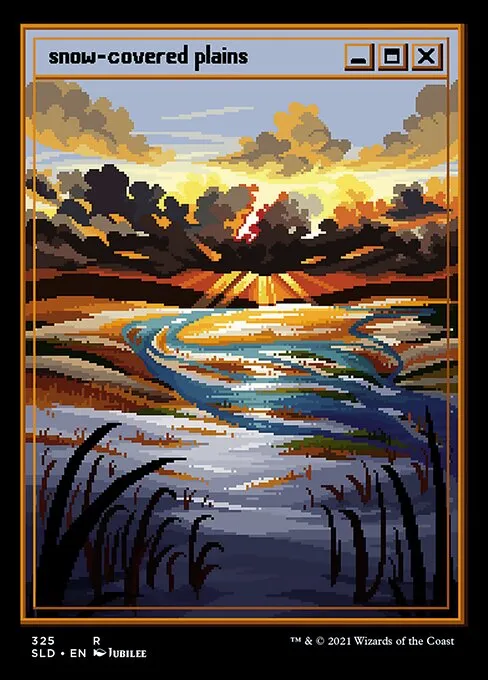 Snow-Covered Plains · Secret Lair Drop 325/2547