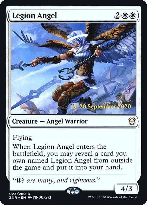 Legion Angel · Zendikar Rising Promos 23s/153