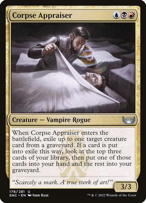 Corpse Appraiser · Streets of New Capenna 178/513
