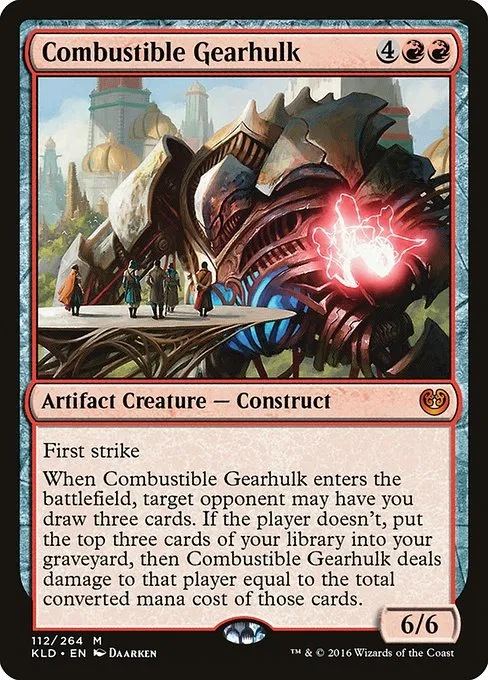 Combustible Gearhulk · Kaladesh 112/278