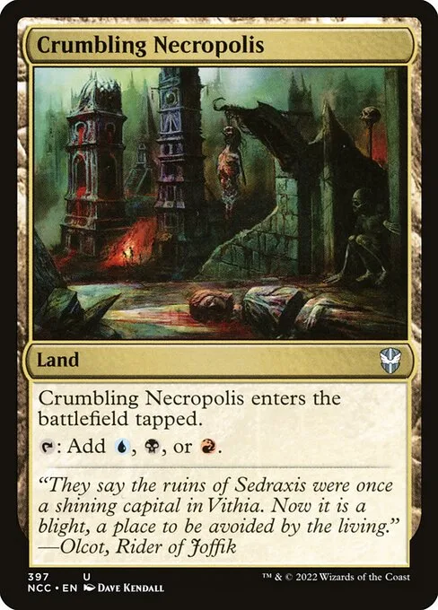 Crumbling Necropolis · New Capenna Commander 397/447