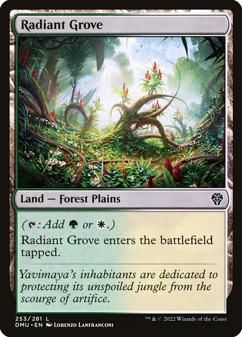 Radiant Grove · Dominaria United 253/453