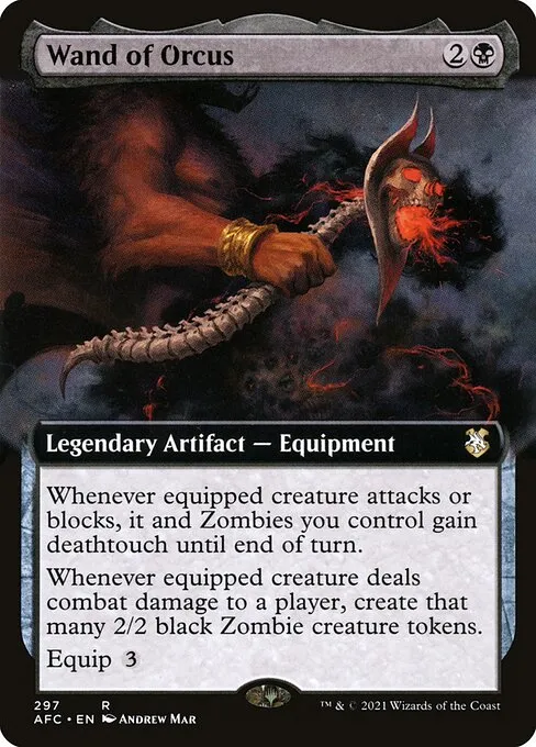 Wand of Orcus · Forgotten Realms Commander 297/331