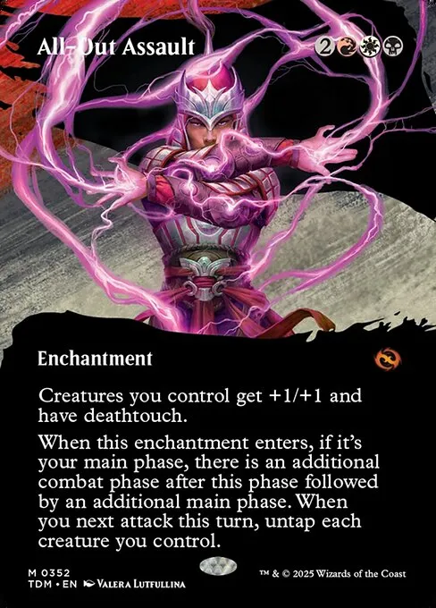 All-Out Assault · Tarkir: Dragonstorm 352/427