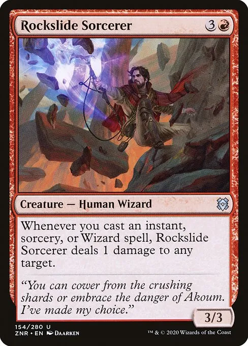 Rockslide Sorcerer · Zendikar Rising 154/407