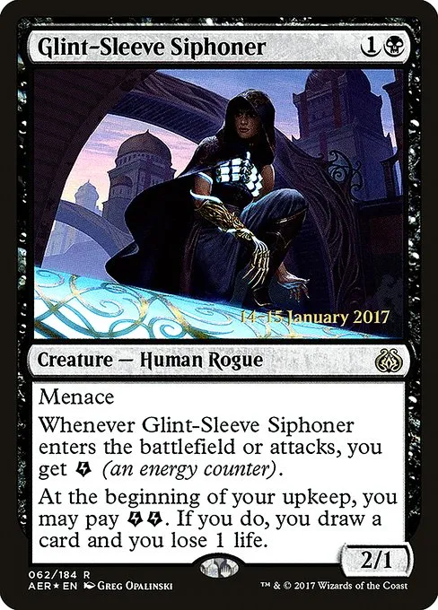 Glint-Sleeve Siphoner · Aether Revolt Promos 62s/65