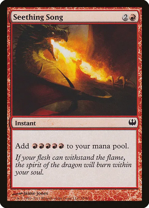 Seething Song · Duel Decks: Knights vs. Dragons 70/81