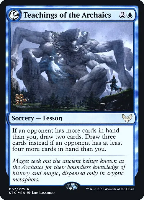 Teachings of the Archaics · Strixhaven: School of Mages Promos 57s/164