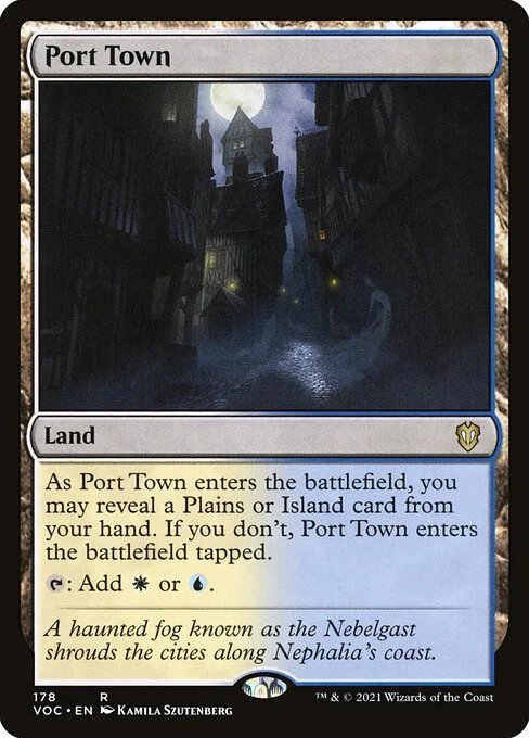 Port Town · Crimson Vow Commander 178/188