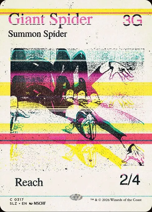 Giant Spider · The Zeta Set 317/21