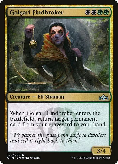 Golgari Findbroker · Guilds of Ravnica 175/273