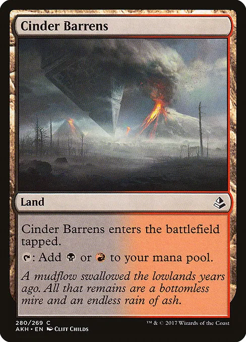 Cinder Barrens · Amonkhet 280/287