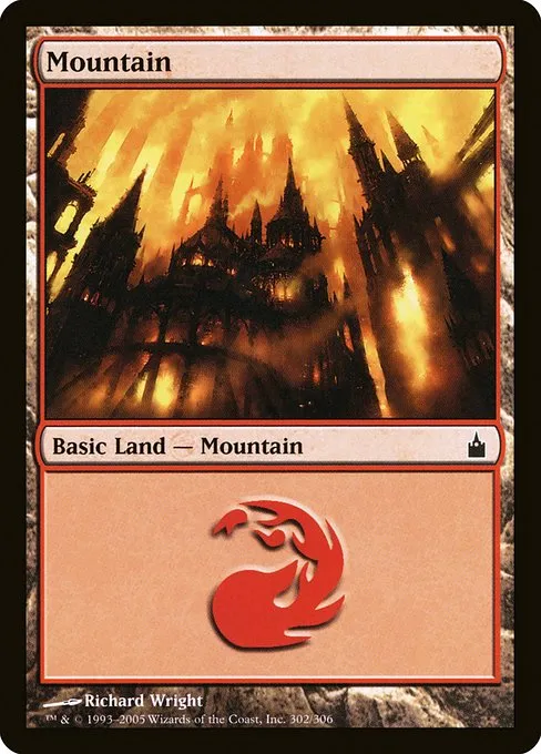 Mountain · Ravnica: City of Guilds 302/306