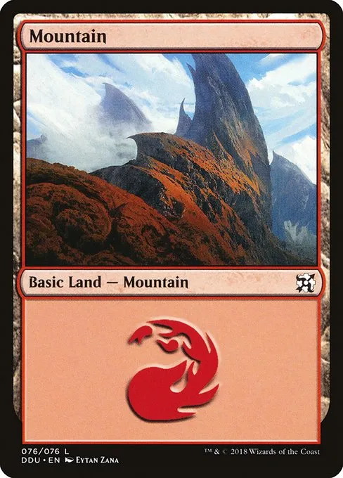 Mountain · Duel Decks: Elves vs. Inventors 76/76